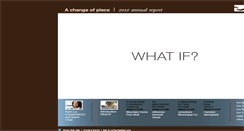 Desktop Screenshot of achangeofplace.wrfoundation.org
